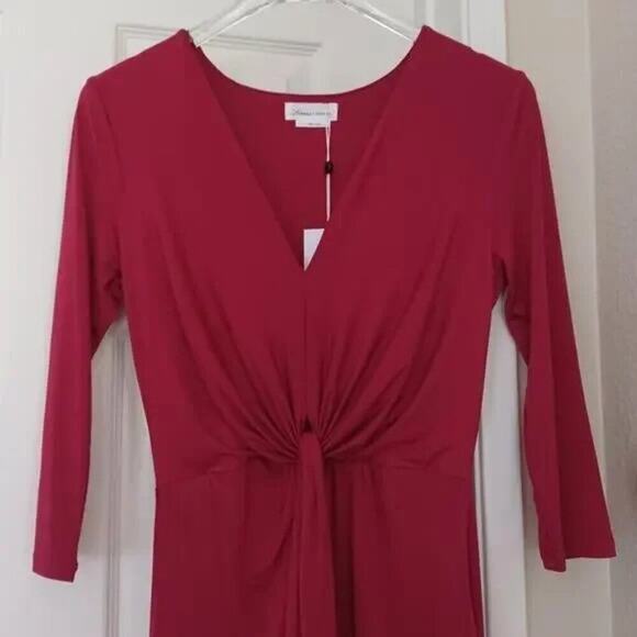 NWT Lovers + Friends Sundance Maxi Dress Raspberry Size S Revolve Wedding Guest - Picture 6 of 12